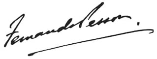 Fernando Pessoa signature